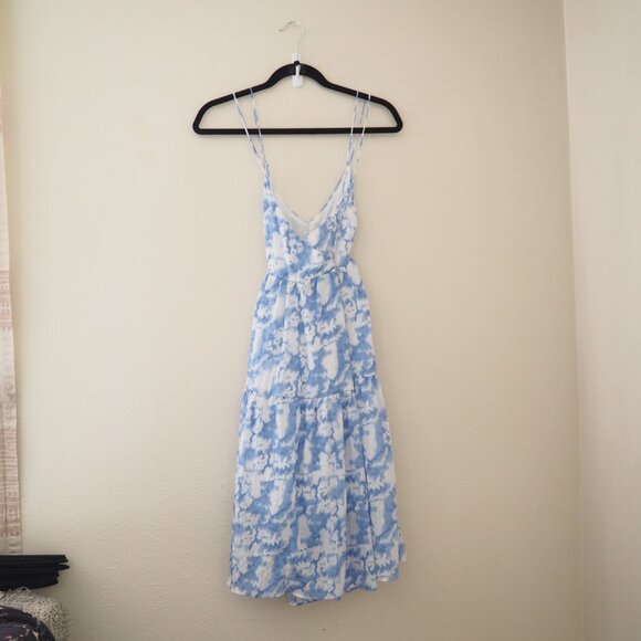 Hyfve Blue Clouds Strappy Dress sz S - Picture 8 of 9